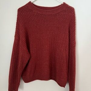 Universal Thread Maroon Crew Neck Sweater